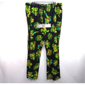 Teenage Mutant Ninja Turtles Mens Size 2XL Graphic Fleece Pajama Pants Viacom